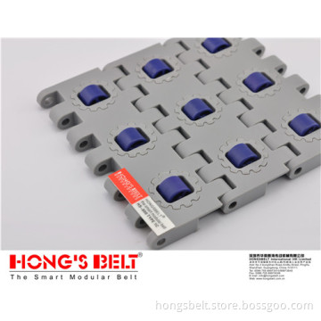 The Logistic Sorting Modular Belt with Roller (HS-800-1C)